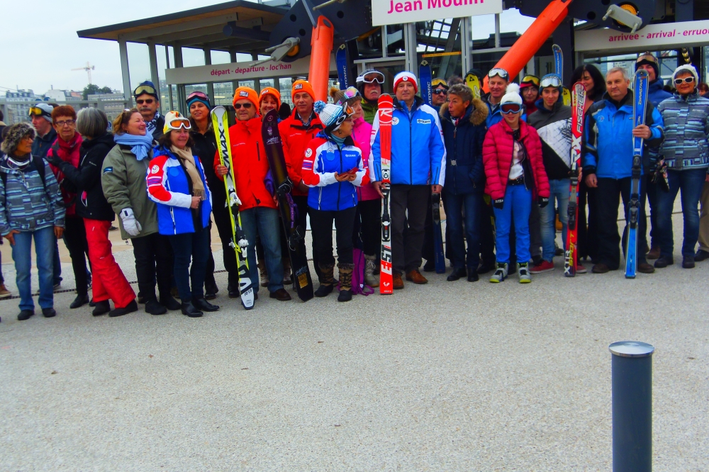 Opération promotion du ski à Brest