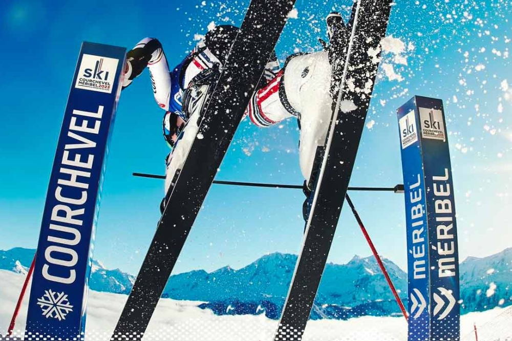 Week-end au championnat du monde de ski à Courchevel-Méribel