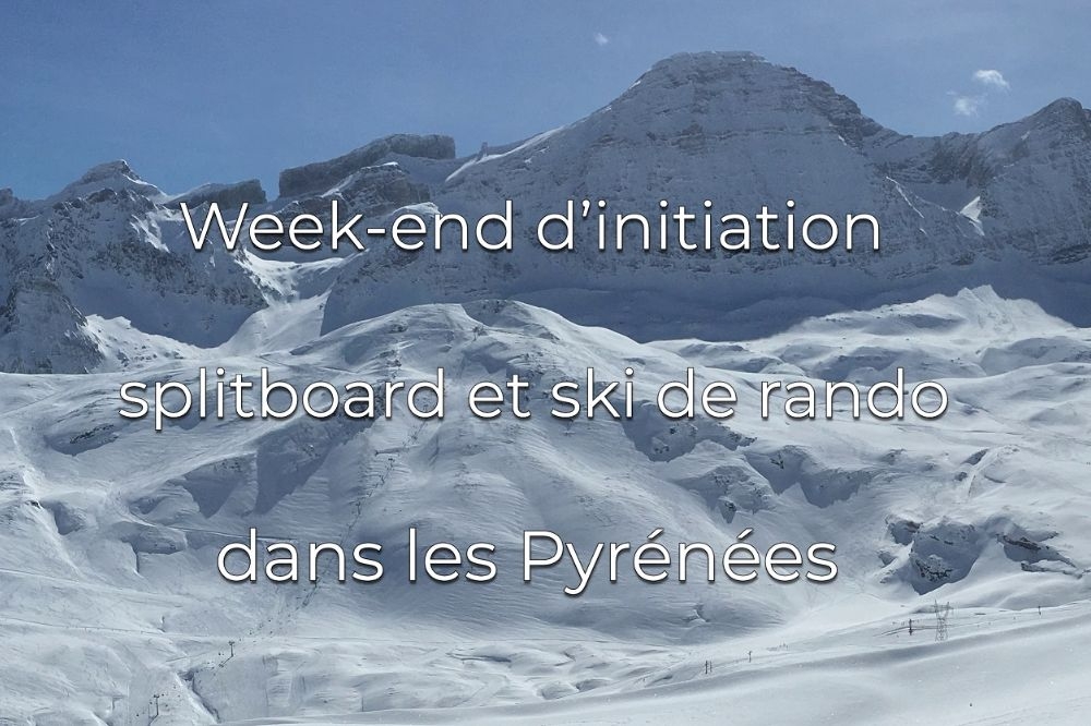 Vidéo stage randonnée à ski dans les Pyrénées